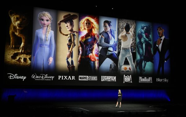 A Whole New World Disney streaming debuts with hit brands AP News
